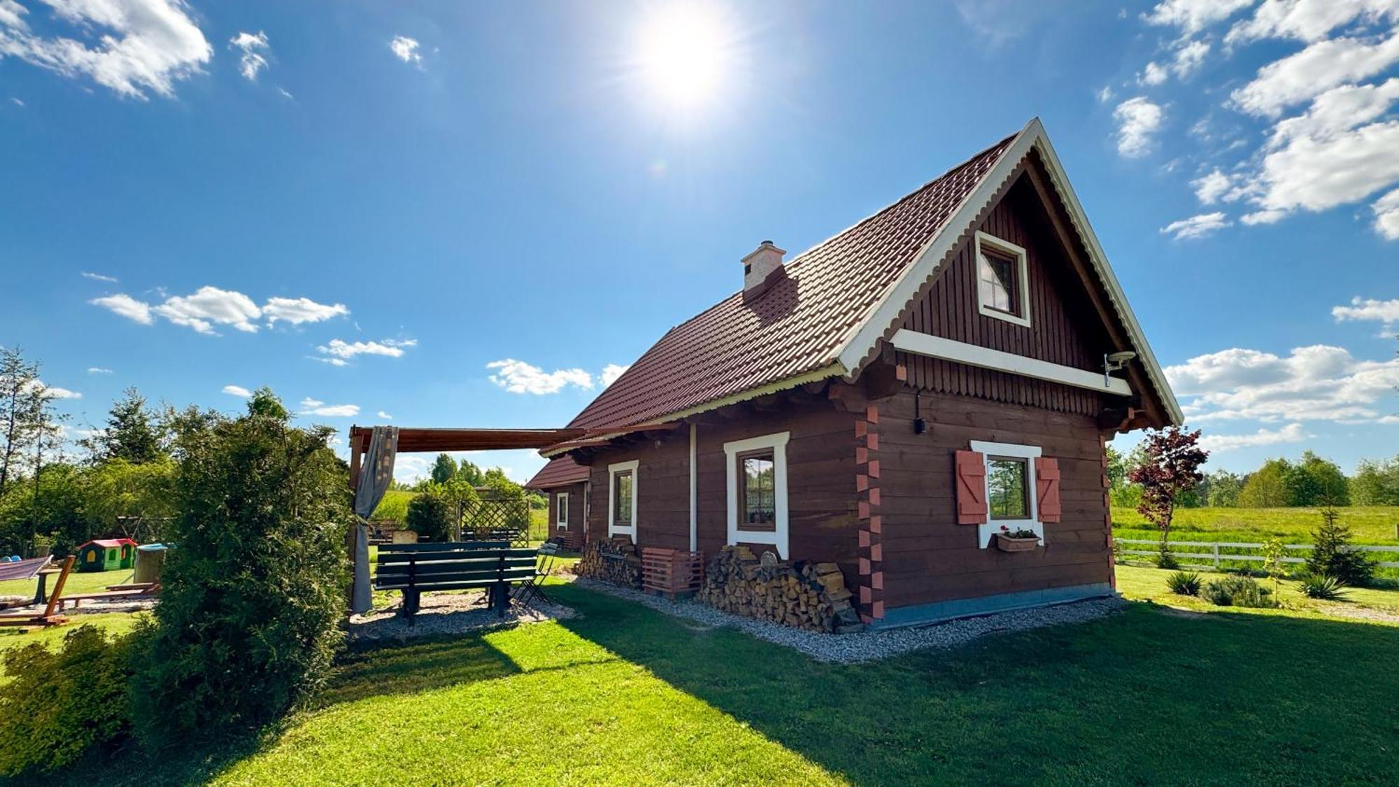 Ferienhaus Duzy Dom I Z Bala - Caloroczne Mikołajki